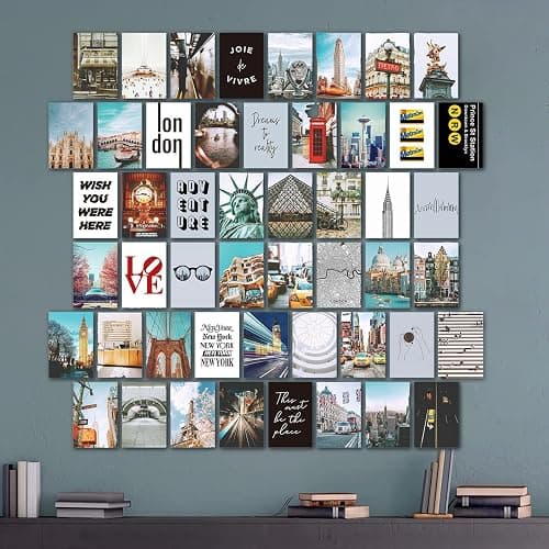 PANYI 50 Pcs Album Cover Aesthetic Pictures Wall Collage Kit4*6IN,Aesthetic Picture Indie Room Deco,Art Posters for Dorm Wall Decor,Double-sided Printing,Posters for Room Aesthetic thumbnail 5