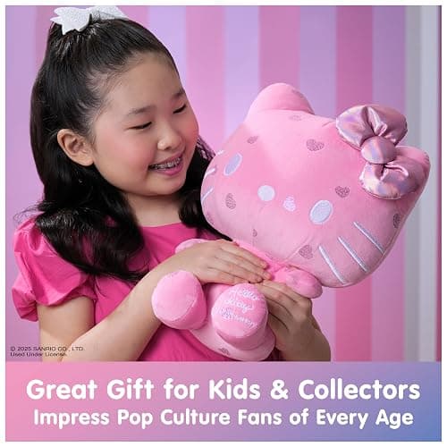 GUND Sanrio Hello Kitty 50th Anniversary Plush, Special Edition Stuffed Animal for Ages 1 and Up, Pink, 12” thumbnail 7