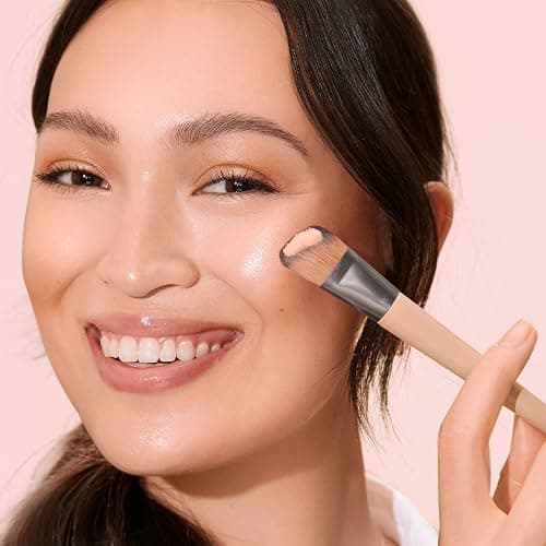 EcoTools Makeup Brush Set for Eyeshadow, Foundation, Blush, and Concealer with Bonus Storage Case, Start the Day Beautifully, Travel Friendly, 6 Piece Set thumbnail 4