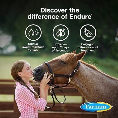 Farnam Endure Roll-On Fly Repellent for Horses, for Sensitive Areas, 3 Ounces thumbnail 3
