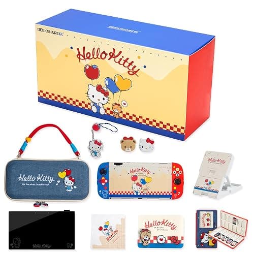 Kuitmor Switch Accessories Bundle for Switch 2 : Carrying Case, Protective Case, Game Card Case, Screen Protector, Playstand, Thumb Grip Caps and More (For Switch 2 2025 Model) - Image 1