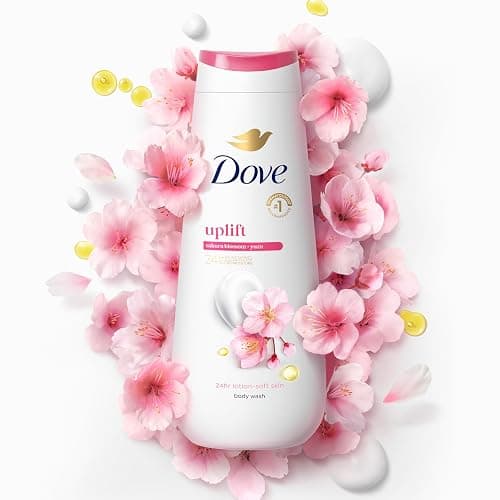 Dove Body Wash 4 Count for 24hr Lotion-Soft Skin Uplift Sakura Blossom and Yuzu Moisturizing Skin Cleanser with No Sulfates No Parabens thumbnail 11
