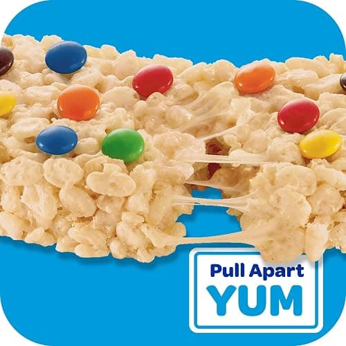 Rice Krispies Treats Mega Bars Large Marshmallow Snack Bars, Kids Snacks, Rainbow, 25.3oz Box (12 Bars) thumbnail 6