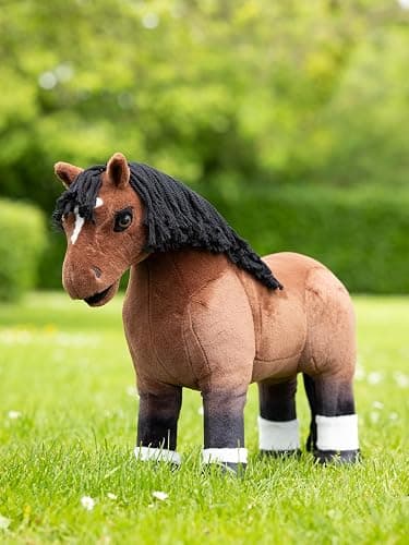 LeMieux Toy Pony Chancer - Racing Thoroughbred with a Smart Short Mane - Super Soft Coat for Brushing & Playing - One Size thumbnail 2