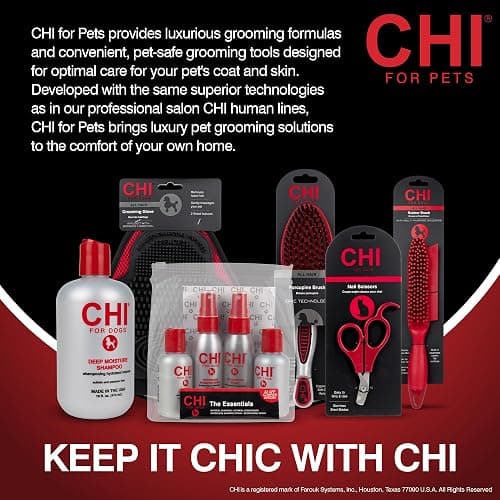 CHI for Dogs Gentle 2-in-1 Shampoo and Conditioner - Softening and Cleansing Formula for Puppies and Adult Dogs - pH Balanced Dog Wash for All Coat Types - 16 Fl Oz thumbnail 8