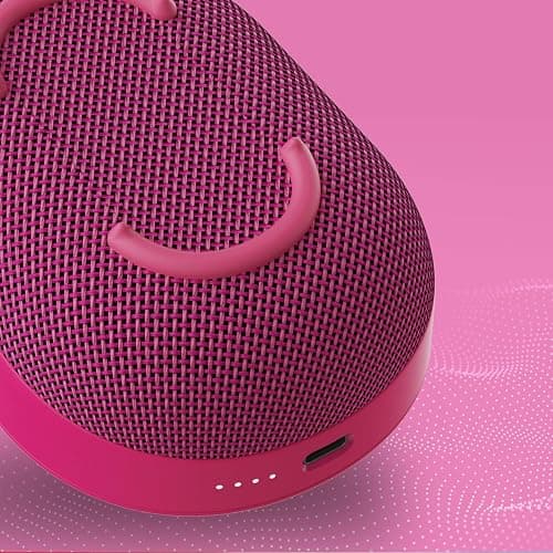 Skullcandy Kilo Wireless Bluetooth Speaker - IPX7 Waterproof Mini Bluetooth Speaker with 24 Hour Battery, Downward Firing Passive Radiator, and True Wireless Pairing - Perfect for Outdoor (Pink) thumbnail 4