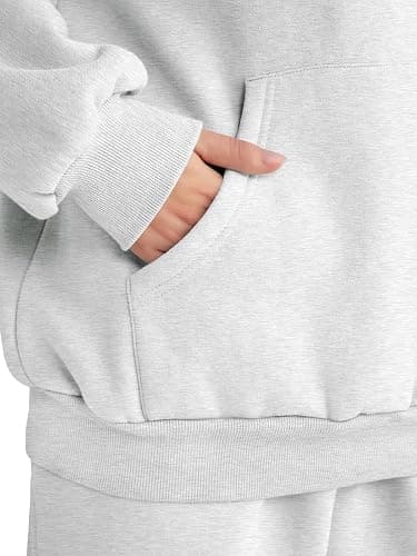 AUTOMET Womens 2 Piece Outfits Lounge Hoodie Sweatsuit Sets Plus Size Fall Fashion Clothes Airport Travel Pants Tracksuits thumbnail 6