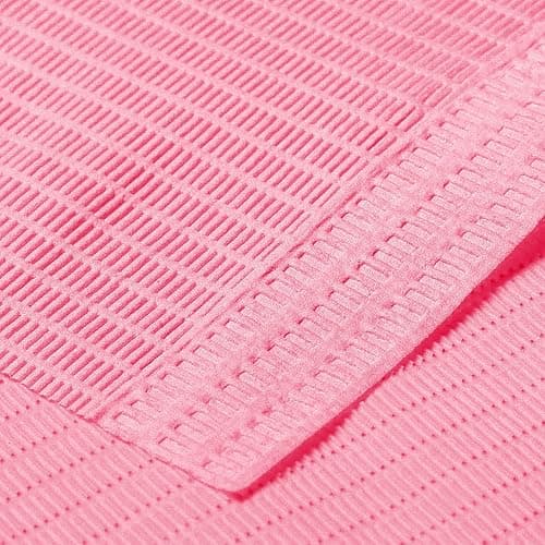 JMU 125 Pack Dental Bibs, Pink Dental Bibs Disposable 3-Ply, 13" x 18" Patient Bibs Medical Tray Covers thumbnail 7