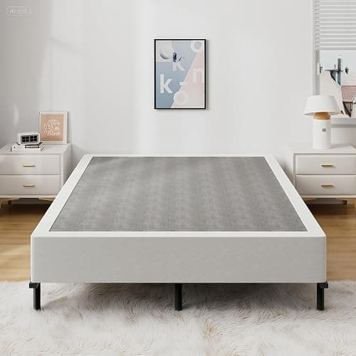 Snaye Queen Size Box Spring Bed Base 9 Inch, 3000lbs Heavy Duty Box Spring Queen Metal Mattress Foundation, Tool-Free Easy Assembly, Noise Free thumbnail 8