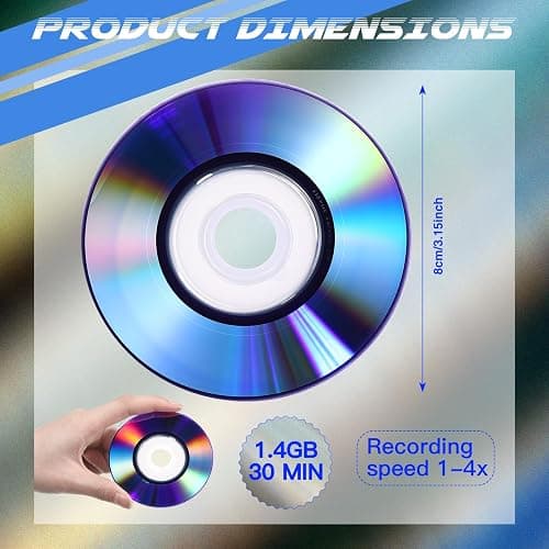 Copkim - Mini Discs 50 Pack x2 thumbnail 2