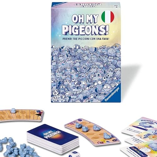 Ravensburger - Oh my Pigeons, Gioco da tavolo adulti e 8+, 2-5 Giocatori - Image 1