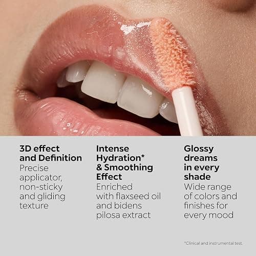 KIKO Milano 3D Hydra Lipgloss 32 | Softening Lip Gloss For A 3D Look thumbnail 8