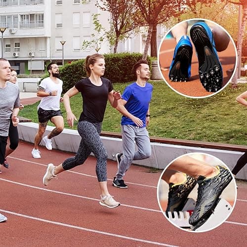 JULMELON 120PCS 1/4inch Stainless Steel Track and Cross Country Spikes Golf Shoe Spikes with Spike Wrench, Replacement Spikes for Sprint Sports Short Running Track Shoes thumbnail 6