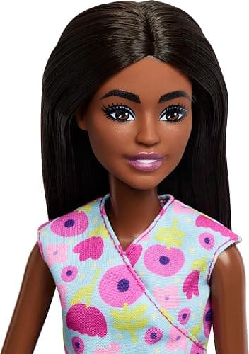 Barbie Careers Baby Doctor Playset with Brunette Doll Wearing Scrubs, 2 Baby Dolls, Examination Table & Accessories thumbnail 4