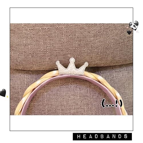 Tatibana Princess Dress up Wigs, Princess Rapunzel Long Braided Wig Headbands with Tiara Flowers Adorn for Girls Costume Accessories, 29 Inch thumbnail 5