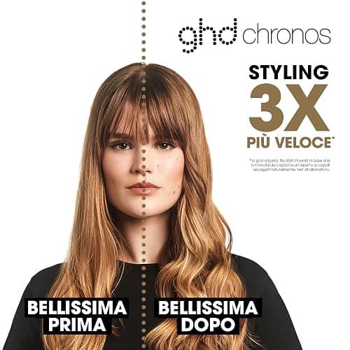 ghd Chronos Piastra & Styler Bianca – La Più Avanzata, Styling 3X Più Veloce, Maggiore Lucentezza – Senza Danni da Calore Estremo – Per Tutti i Tipi di Capelli thumbnail 3