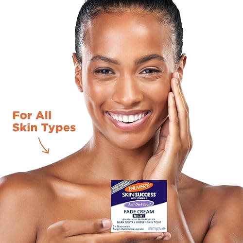 Palmer's Skin Success Anti-Dark Spot Nighttime Fade Cream with Retinol & Niacinamide, Dark Spot Corrector for Face, Night Moisturizer Helps Reduce Dark Spots, Fine Lines & Wrinkles, 2.7 Ounce thumbnail 4