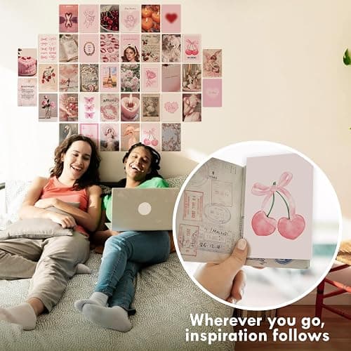 97 Decor Pink Coquette Room Decor Aesthetic - Coquette Wall Decor, Coquette Posters For Room Aesthetic Pink Collage Kit For Teen Girls Dorm Bedroom, Cute Pictures Trendy Art Prints (4x6) thumbnail 4