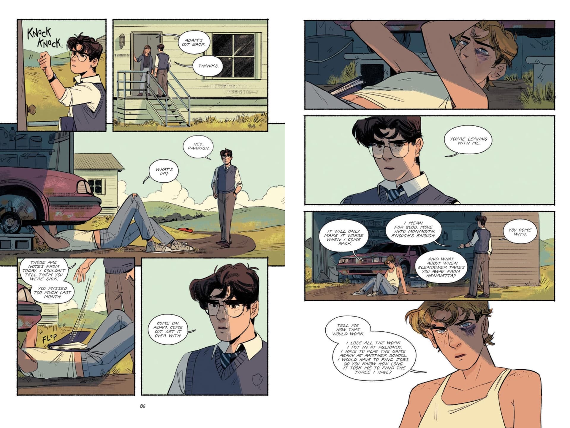 The Raven Boys: (A Graphic Novel) thumbnail 2