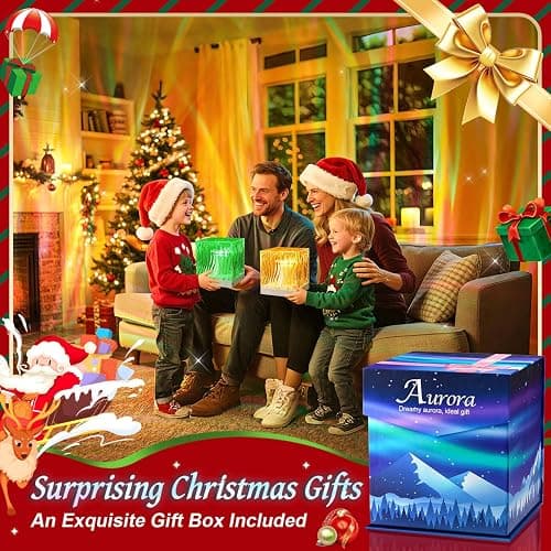 Christmas Gifts for Teens Northern Lights Projector,18 Color Gifts for Teen Boys Gifts for Teenage Girls,Remote Galaxy Projector for Bedroom Night Light for Kids Galaxy Light,Cute Room Decor Aesthetic thumbnail 6