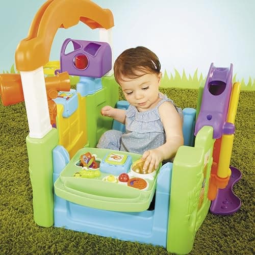 Little Tikes Activity Garden Playhouse for Babies, Infants and Toddlers - Easy Set Up Indoor Toys with Playtime Activities, Sounds, Games for Boys Girls Ages 6 Months to 3 Years - Image 1