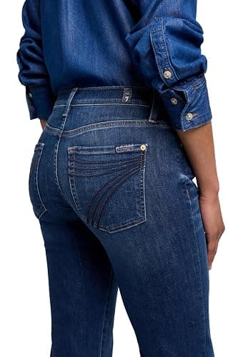 7 For All Mankind Women's Flare Wide Leg Jean thumbnail 6