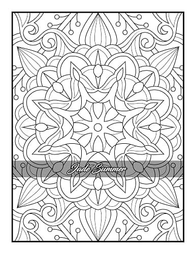 100 Amazing Patterns: An Adult Coloring Book with Fun, Easy, and Relaxing Coloring Pages thumbnail 3