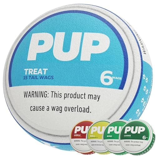 PUP Pouch Funny Parody Dog Toy | Plush Squeaky & Durable | Interactive Chew Toy for Small, Medium & Large Dogs | Upgraded Tough Fabric | Puppy Gift | Stuffed Novelty Crinkle Toy | Cool Pet Present - Image 1