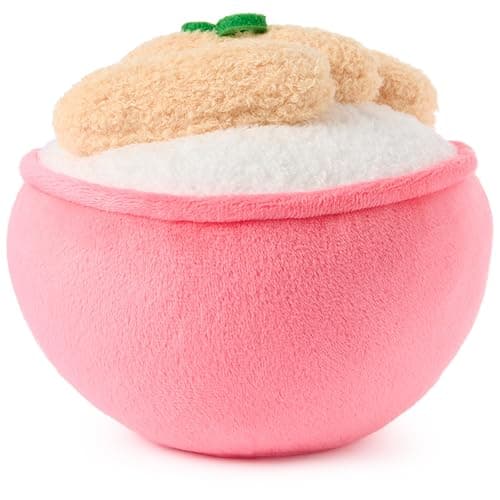 GUND Pusheen Bento Rice Bowl Plush, Squishy Toy, Collectible Plush Toy, Food Plushies, Stuffed Animal for Ages 8 and Up, Pink, 6” thumbnail 5