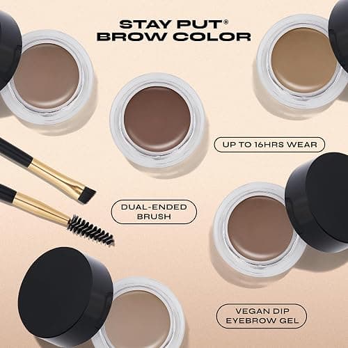 Milani Stay Put Brow Color - Soft Brown (0.09 Ounce) Vegan, Cruelty-Free Eyebrow Color that Fills and Shapes Brows… thumbnail 3
