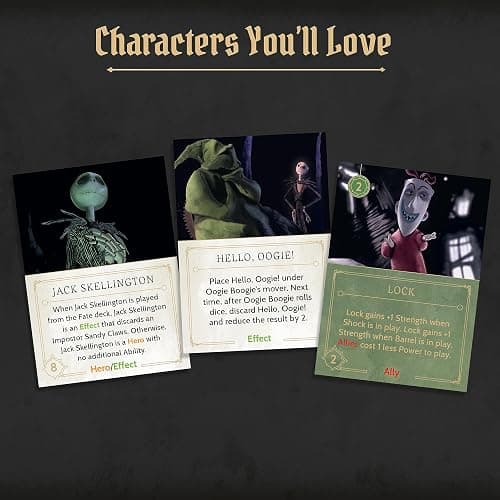 Ravensburger Disney Villainous: Filled with Fright - Strategy Board Game for Age 10 & Up | Newest Expansion | Award-Winning Line | Featuring Oogie Boogie thumbnail 2