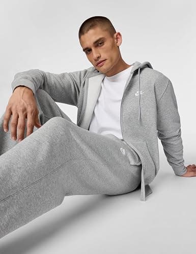 Nike Men's Club Open Hem Brushed Fleece Pants thumbnail 6