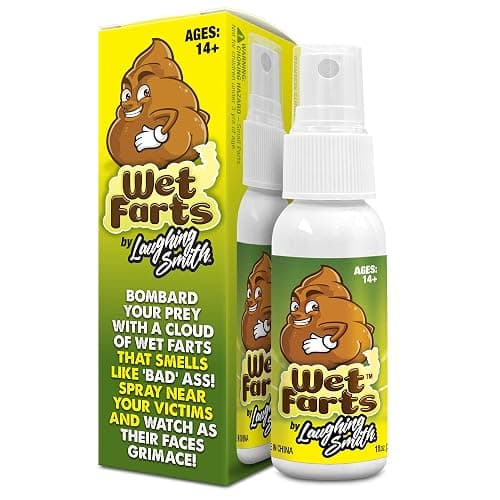 Laughing Smith - Wet Farts - Potent Stink Spray - Extra Strong Stink - Hilarious Gag Gifts & Pranks for Adults or Kids - Prank Stink Stuff - Non Toxic - Smells Like Really 'Bad' Gas thumbnail 4