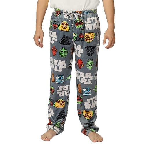 STAR WARS mens Pajama Bottom, Lounge Pant With Drawstring, Ultra-soft & Comfortable - Image 1