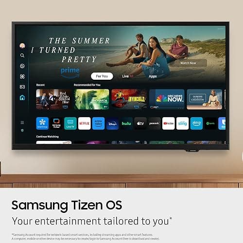 SAMSUNG 32-Inch Class Full HD F6000 Smart TV (2025 Model) HDR, Object Tracking Sound Lite, Knox Security, One UI Tizen, Smart TV thumbnail 7
