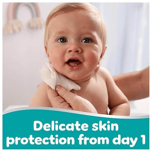 Pampers 99% Water Baby Wipes Plastic Free, 12 Packs of 60 Wipes = 720 Baby Wet Wipes, Light Lotion with 99% Water thumbnail 6