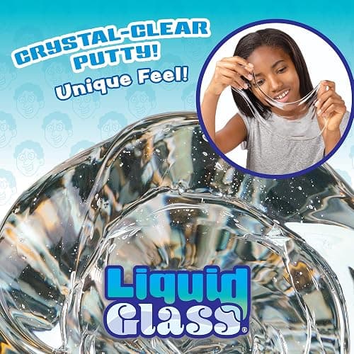 Crazy Aaron's Thinking Putty - Liquid Glass - See-Through Putty for Kids and Adults in a 4" Tin - Creative and Endless Fun, Stress Relief Therapy Toys, Never Dries Out - Made in USA thumbnail 4