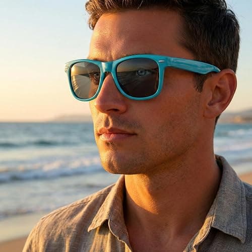 Komonee Drifter Sunglasses UV400 Protection Classic Style Retro Sun Shades Eye Glasses Unisex For Men Women Travel & Fashion – Lightweight Frame Fashion Eyewear for Outdoor Activities thumbnail 6