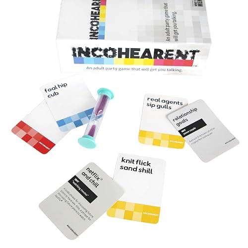 Incohearent, The Guess The Gibberish Party Game By Relatable, A Funny Card Game For Adults, Includes 300 Cards, Instructions, And 1 Sand Timer, Fun for Friendsgiving, or a White Elephant Gift thumbnail 8