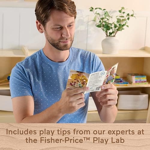 Fisher-Price Wood Montessori Toy Sorting Tree, American Montessori Society Seal of Excellence, Wooden Learning Activity Puzzle & Expert Play Tips for Preschool Kids Ages 3+ Years thumbnail 5