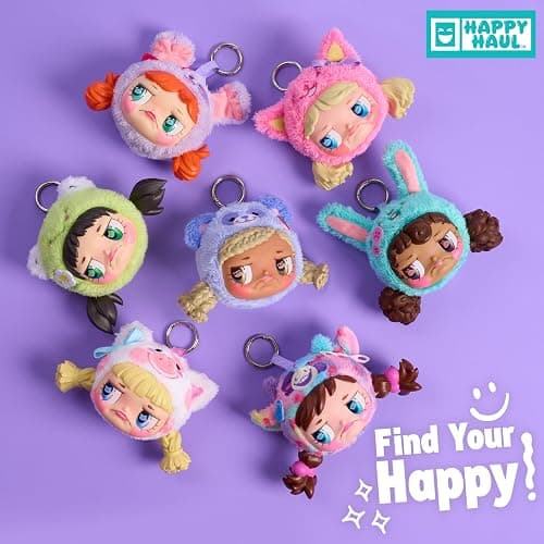 HAPPY HAUL Sour Pouts Paw-ty Crashers Vinyl Plush Clip-Ons, Vinyl-Faced Plush Clip-On Blind Box Collectible Toy, Short-Run Drop, 3-Inch Stuffed Toy, Ages 8 and up thumbnail 4