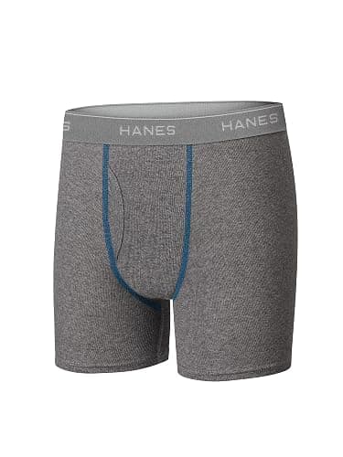 Hanes Boys' Underwear Boxer Briefs Or Briefs Pack, 8 Or 12 Pack, Cotton Stretch Underwear for Boys & Toddler Boys thumbnail 2