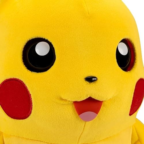 Pokémon Pikachu Puppetronic by RealFX - 16-Inch Interactive Plush with 120+ Animations of Movement, Lights, and Sounds thumbnail 4