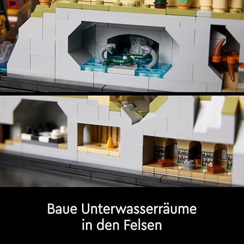LEGO Harry Potter Schloss Hogwarts mit Schlossgelände - Set zum Sammeln für Erwachsene inkl. Hauptturm & Astronomieturm, Kammer des Schreckens & Architekt Minifigur - 76419 thumbnail 5