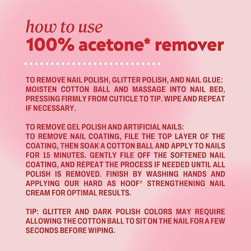 Onyx Professional 100% Pure Acetone Nail Polish Remover Kit with 7 inch Nail File, 8 fl oz - Made in USA, Maximum-Strength Gel Polish Remover, Artificial & Glitter Nail Polish thumbnail 7