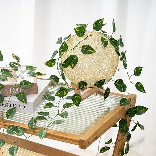 12 Pack 86Ft Fake Plants Artificial Vines for Room Decor, Faux Ivy Greenery Garland for Home Teen Girls Bedroom Living Aesthetic Farmhouse Dorm Wall Decoration, Wedding Easter Christmas Party Gift thumbnail 5