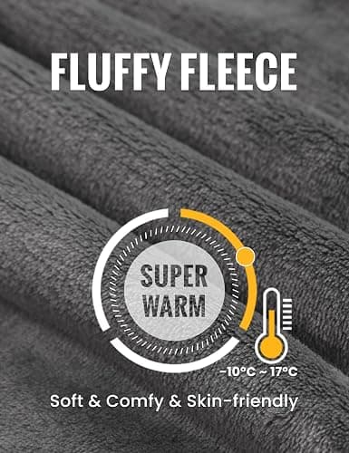 Lentta Women's Fleece Pajama Pants Casual Fuzzy Warm Sleep Bottoms Drawstring Elastic Waist with Pockets thumbnail 2