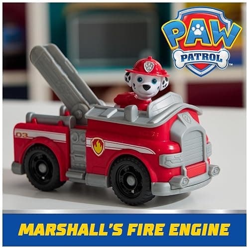 Paw Patrol, Marshall’s Fire Engine, Toy Vehicle with Collectible Action Figure, Sustainably Minded Kids’ Toys for Boys & Girls Aged 3 and Up thumbnail 4