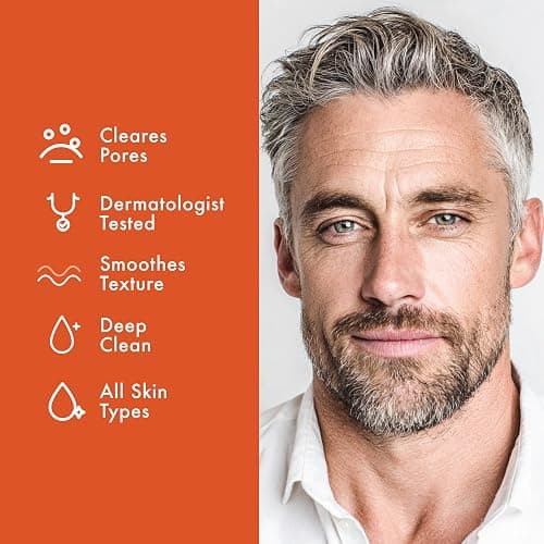 Oak Bishop Juggernaut Men's Volcanic Sand Exfoliating Cleanser for Smoother Skin – Made in USA – Deep Pore Clean, Bergamot, Lavender and Ginger Root, 3.4 fl oz thumbnail 3