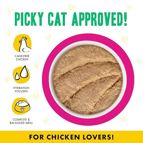 Weruva B.F.F. Play - Best Feline Friend Paté Lovers, Aw Yeah!, Chicken, Duck & Turkey Take a Chance with Chicken, Duck & Turkey, 5.5oz Can (Pack of 8) thumbnail 3